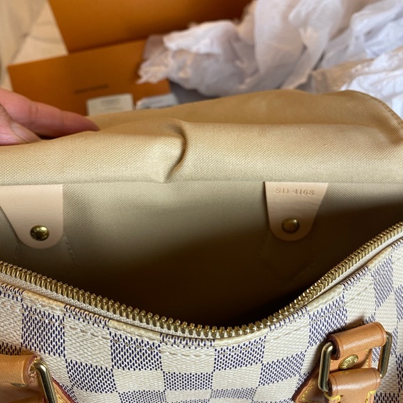 🎈SOLD🎈💎 Louis Vuitton Speedy 30 Damier Azur B - Picture 13 of 16